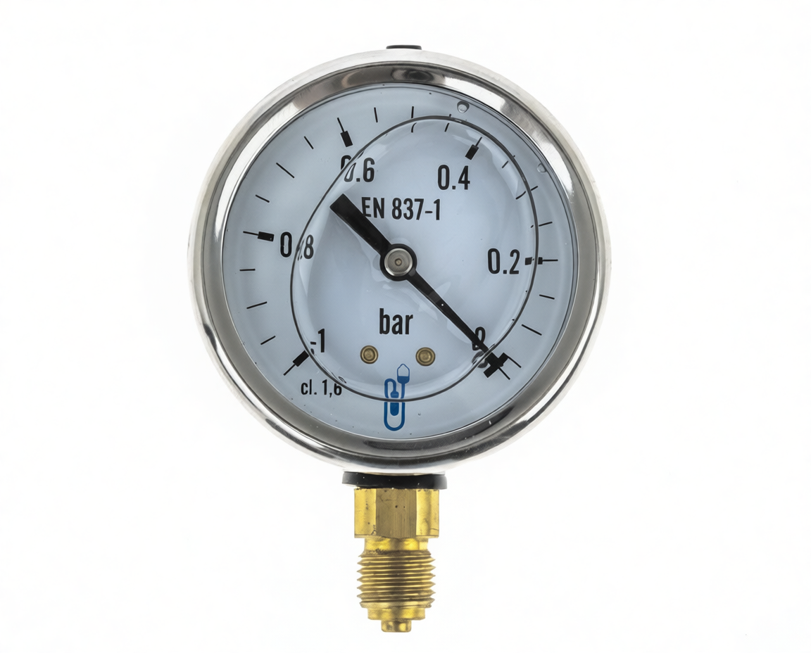 VACUÓMETRO CALDERA GASOLEO -1 A 0 Bares - 022.00.0075