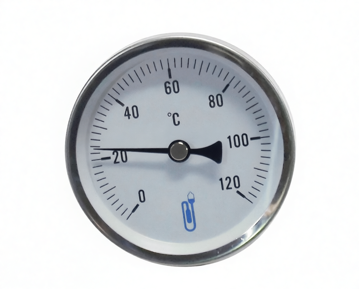 TERMOMETRO INMERSION AXIAL 0-120ºC Ø80MM - 029.00.0161