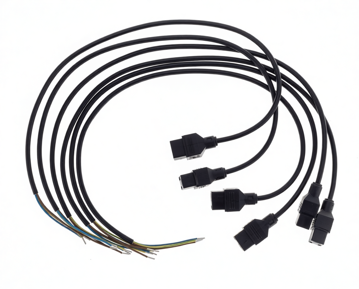 CONECTOR CON CABLE 3 HILOS SUNTEC - 057.00.0057