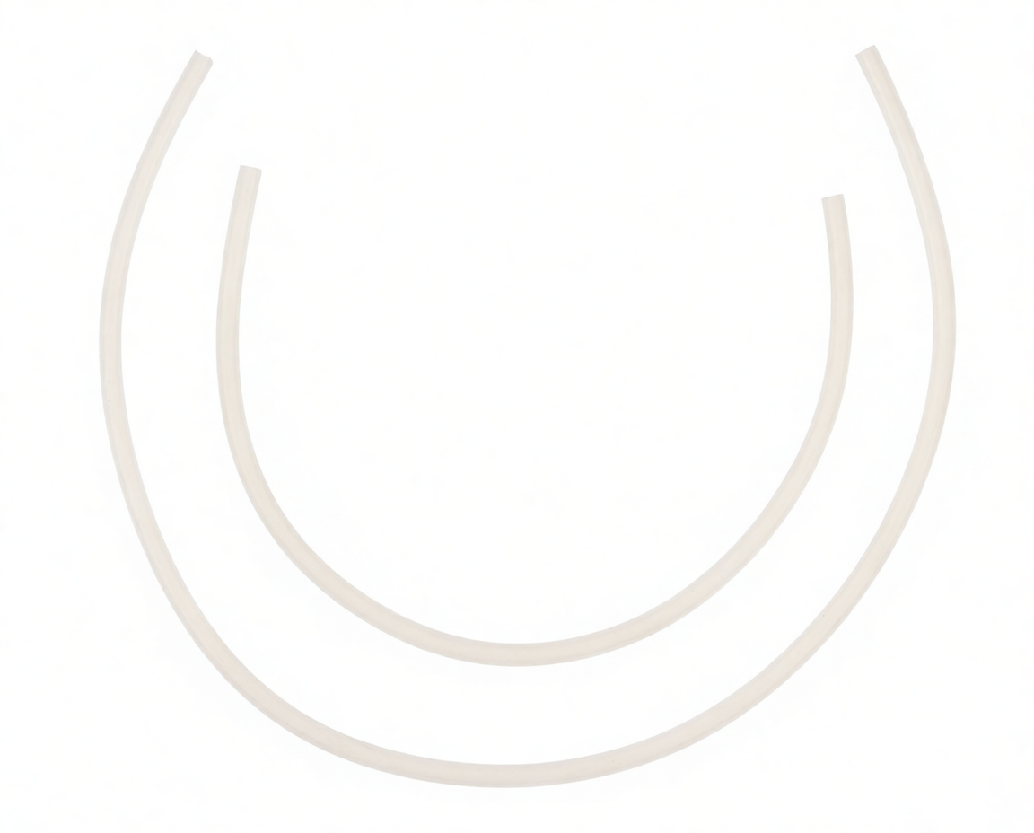 TUBO SILICONA PRESOSTATO AIRE 8x4mm 1 M - 111.00.0001