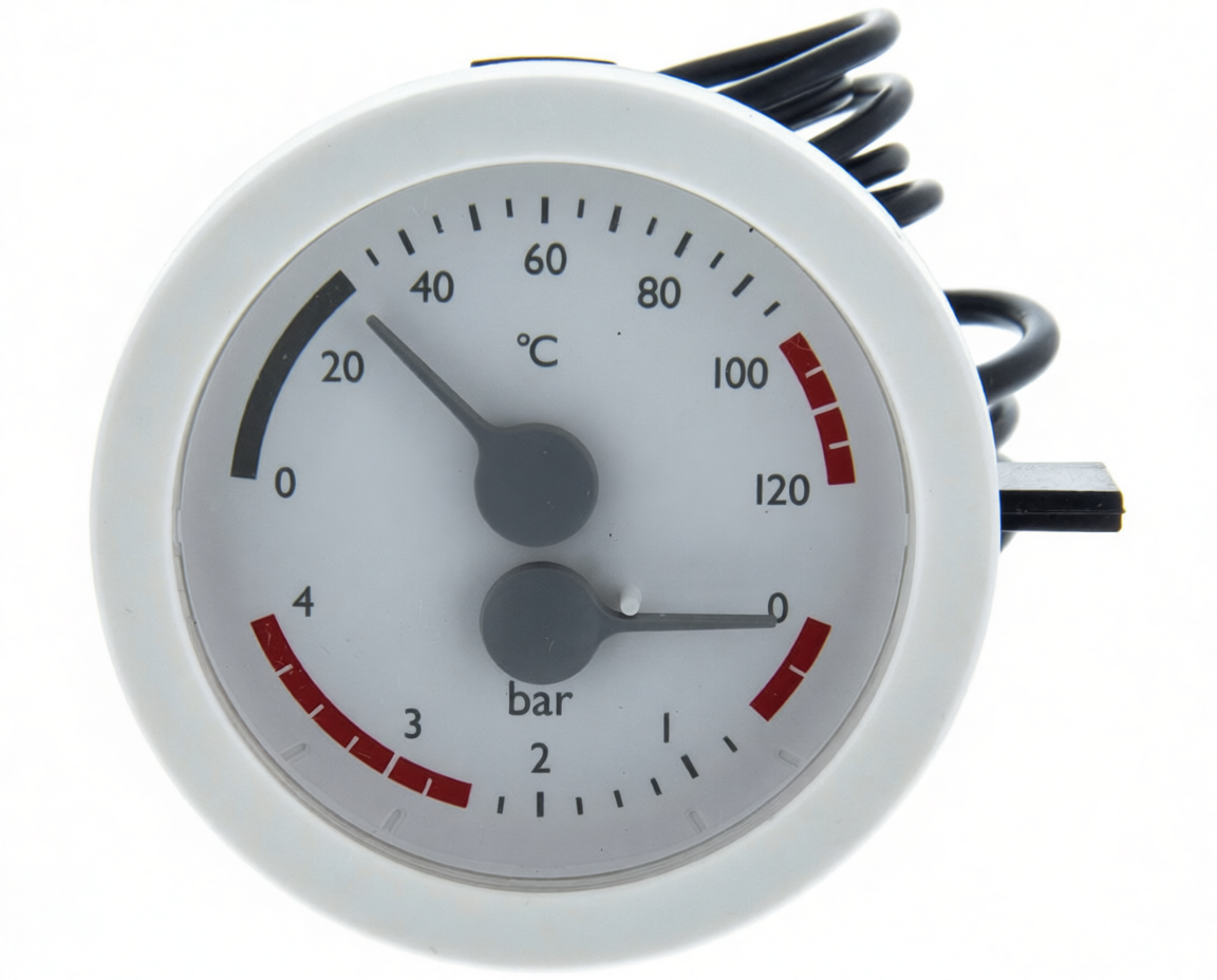 MANÓMETRO CALDERA SAUNIER 05726400 - 286.66.0021