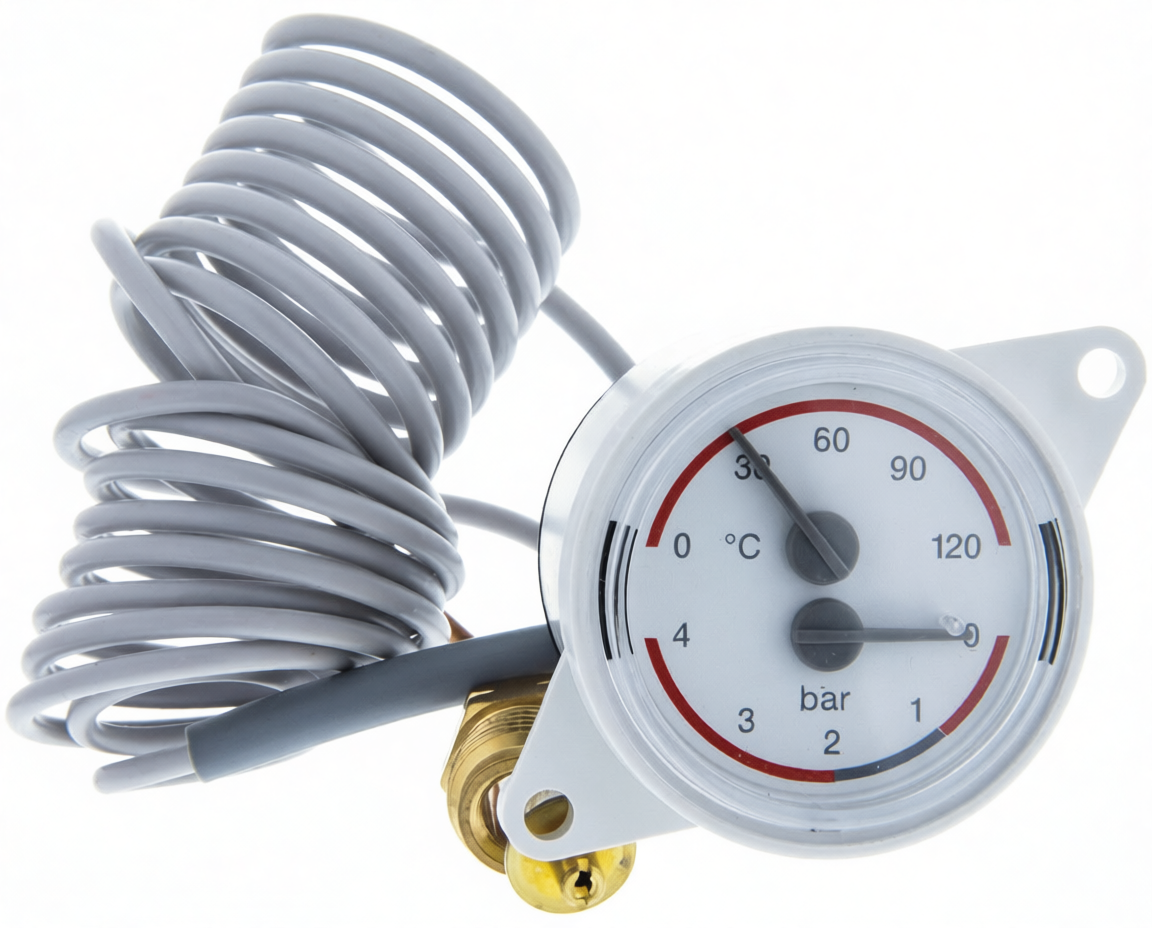 TERMOMANOMETRO CALDERA HERMANN - 286.90.0016