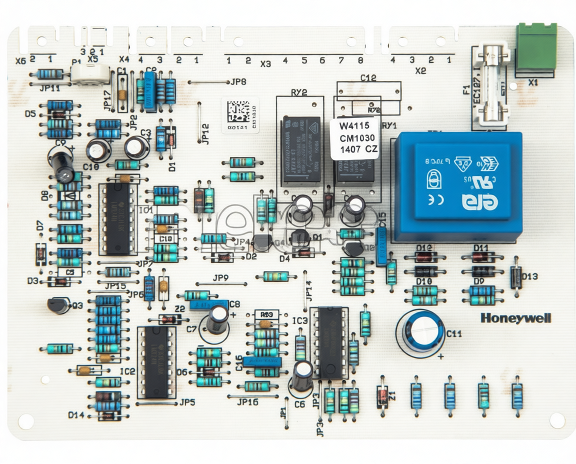 PLACA CALENTADOR VAILLANT 250345 - 288.60.0025