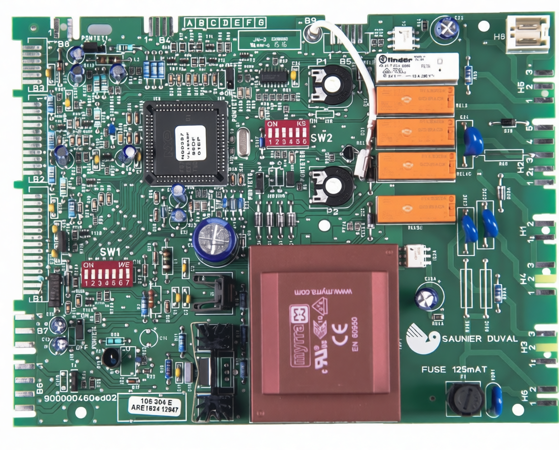 PLACA CALDERA SAUNIER DUVAL 05724800 - 288.66.0009