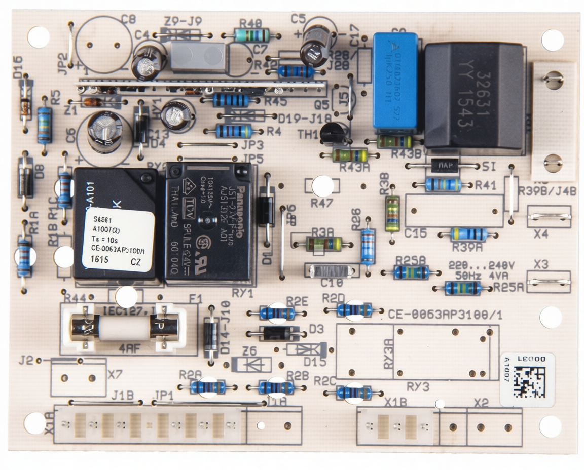 PLACA CALDERA UNICAL 02381I - 288.90.0011