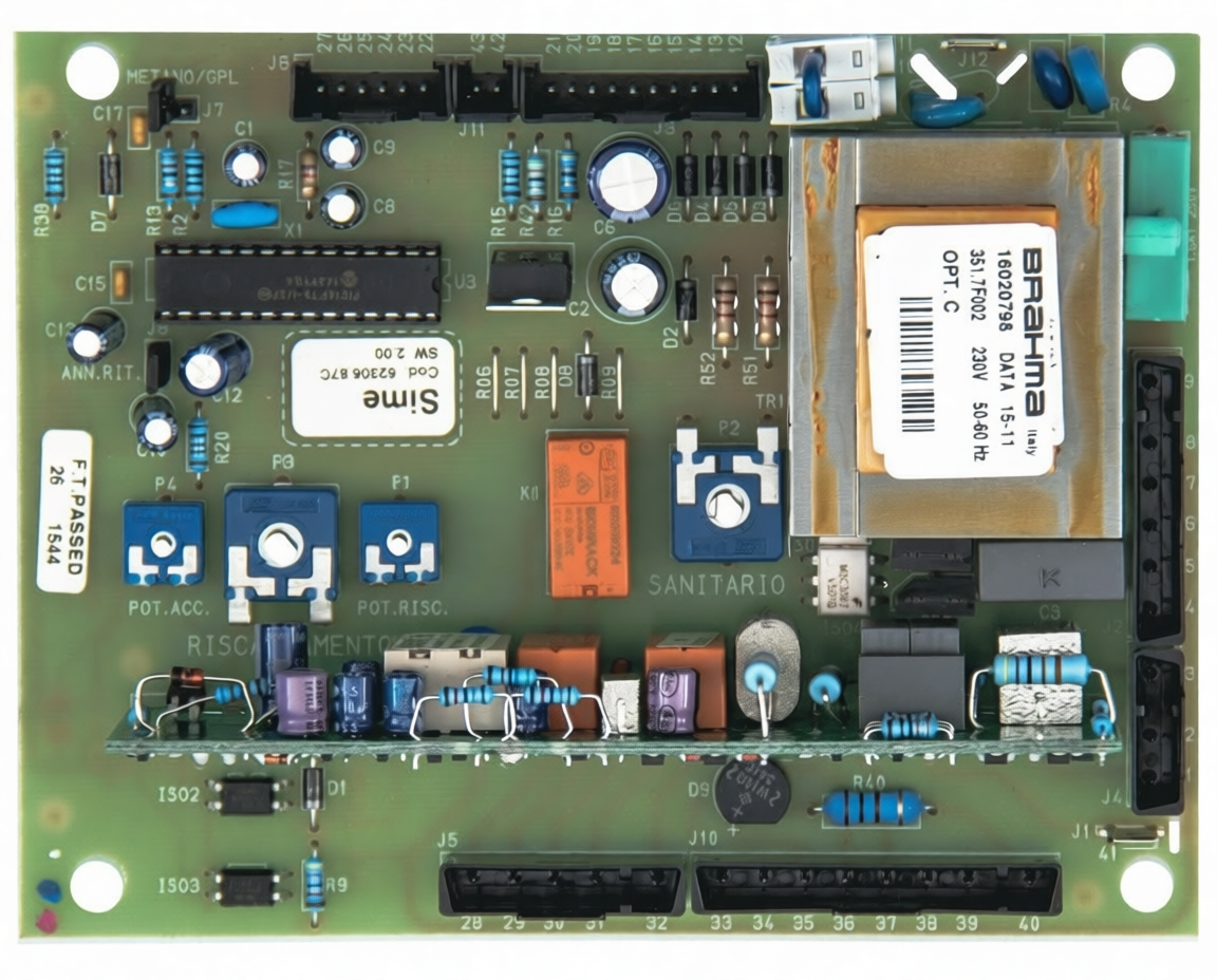 PLACA CALDERA SIME FORMAT T25 6230687 - 288.90.0018