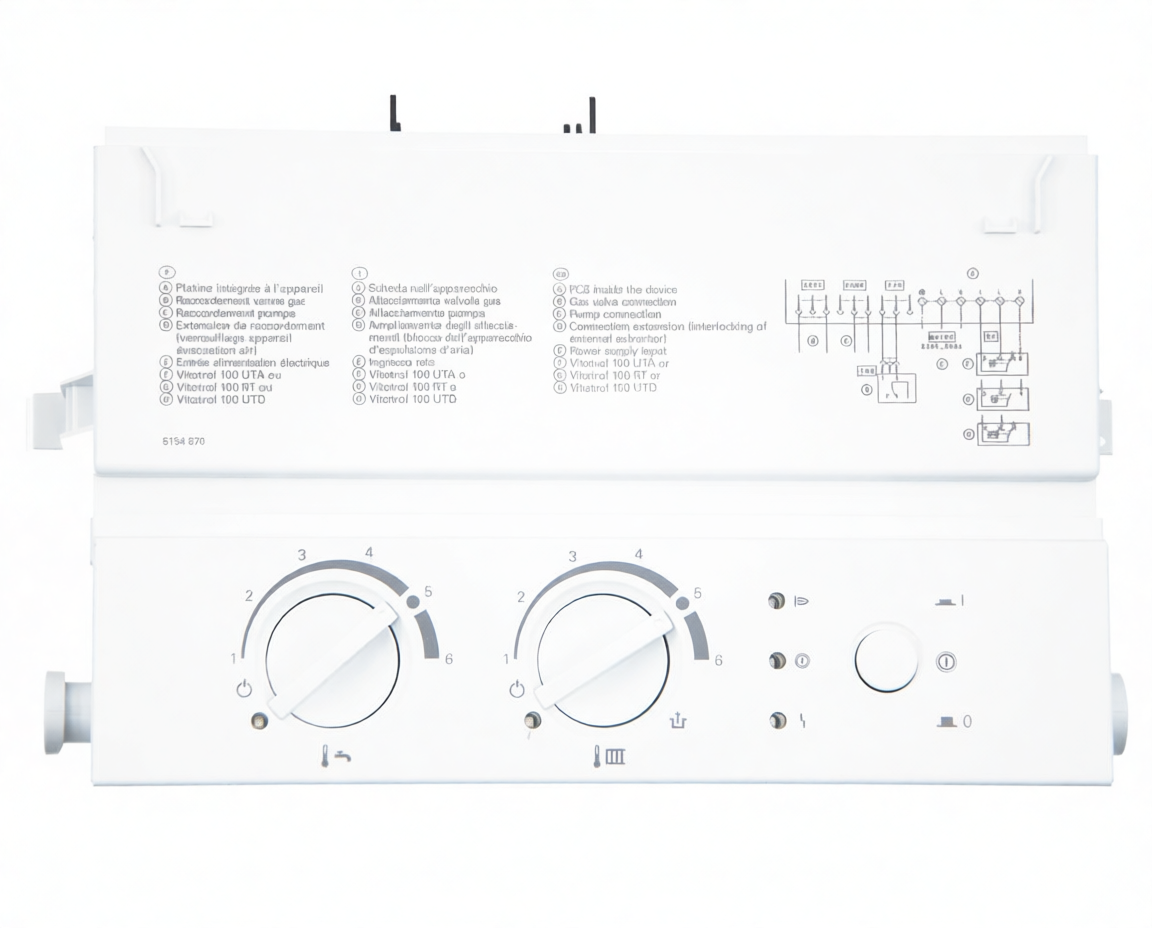 PLACA CALDERA VIESSMANN 7831047 - 288.90.0047