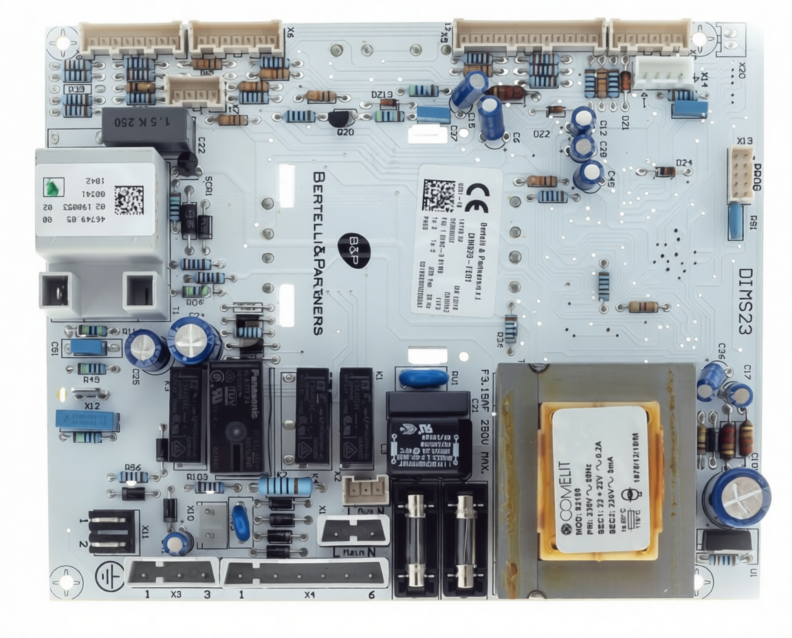 PLACA CALDERA FERROLI I39821523 - 288.92.0067