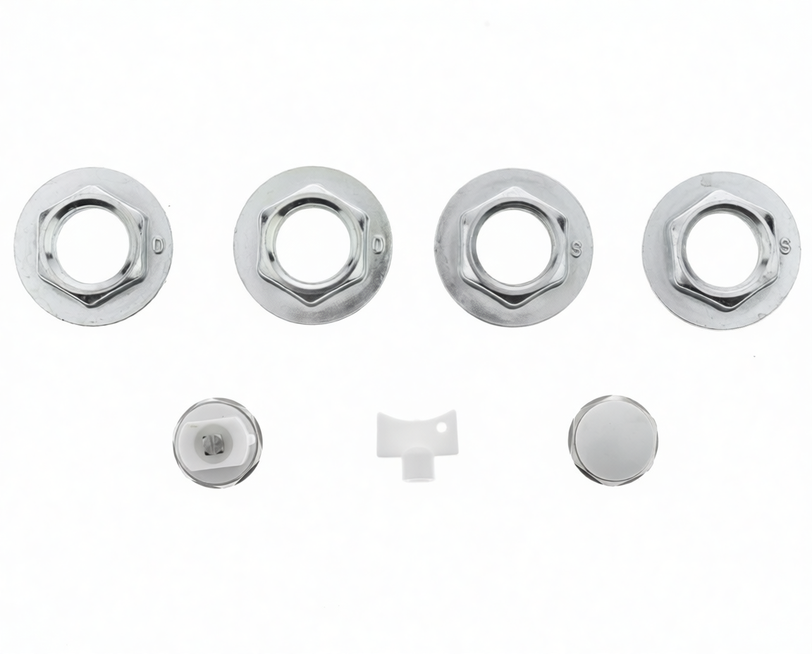 KIT UNIVERSAL TAPONES RADIADOR 1"ZINCADO - 338.00.0042