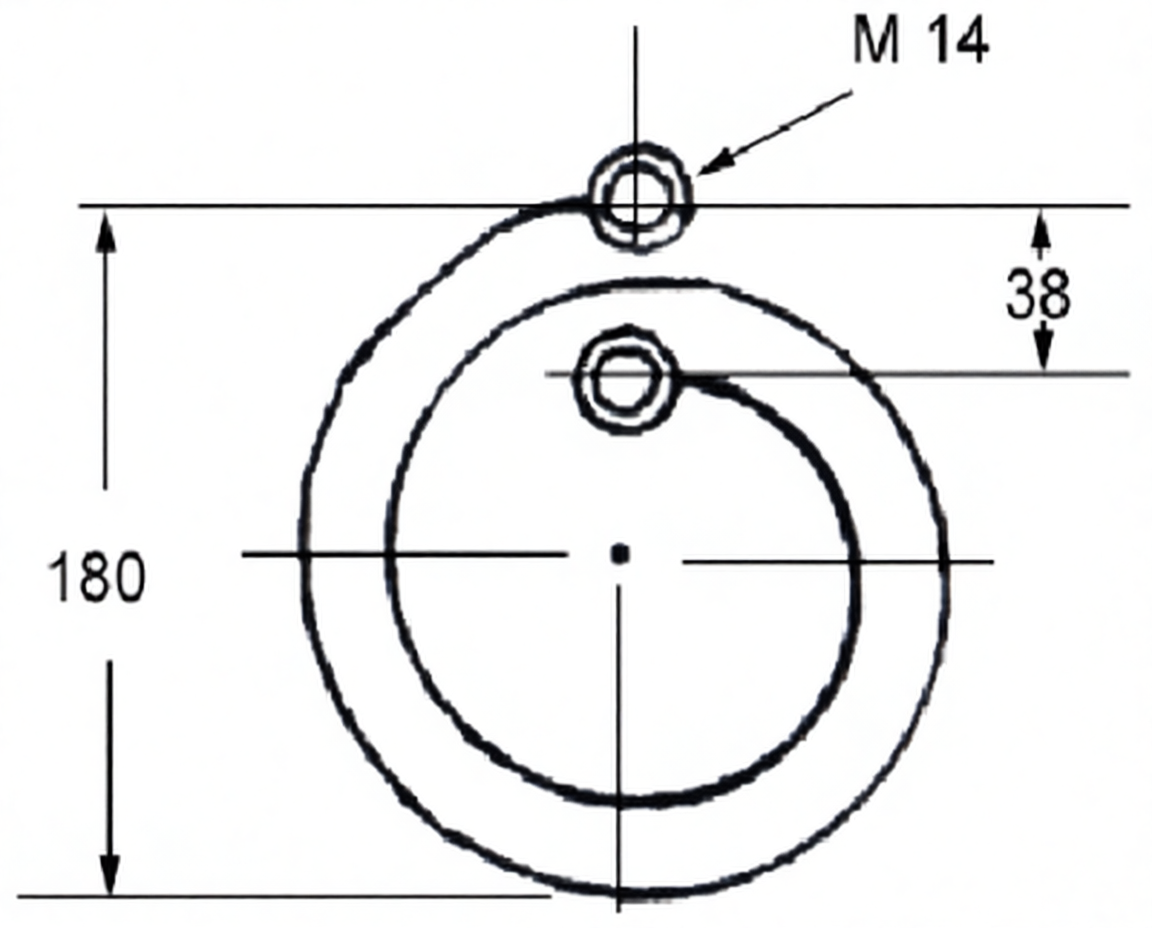 RESIS.TERMO TL STA 1200W 175mm HSME - 344.00.0511