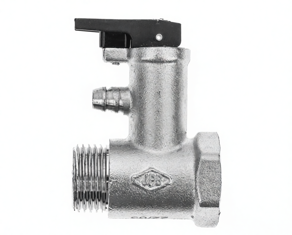 VÁLVULA SEGURIDAD TERMO 1/2" 9,5 BAR - 350.00.0005