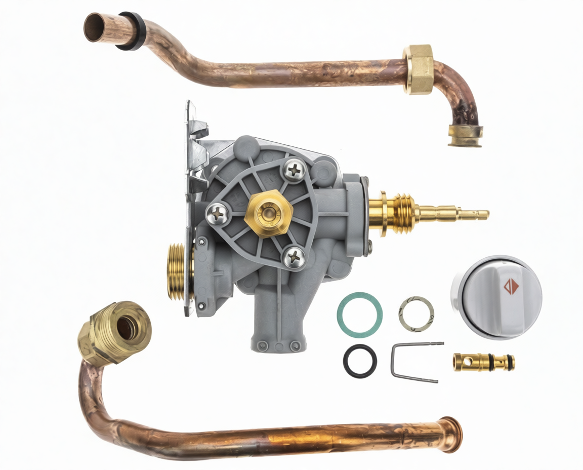 CUERPO AGUA CALENTADOR JUNKERS 870700280 - 365.45.0006