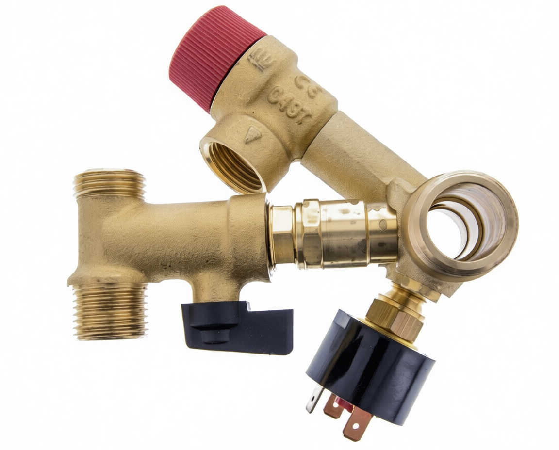 LLAVE LLENADO CALDERA FERROLI I39812130 - 372.92.0018