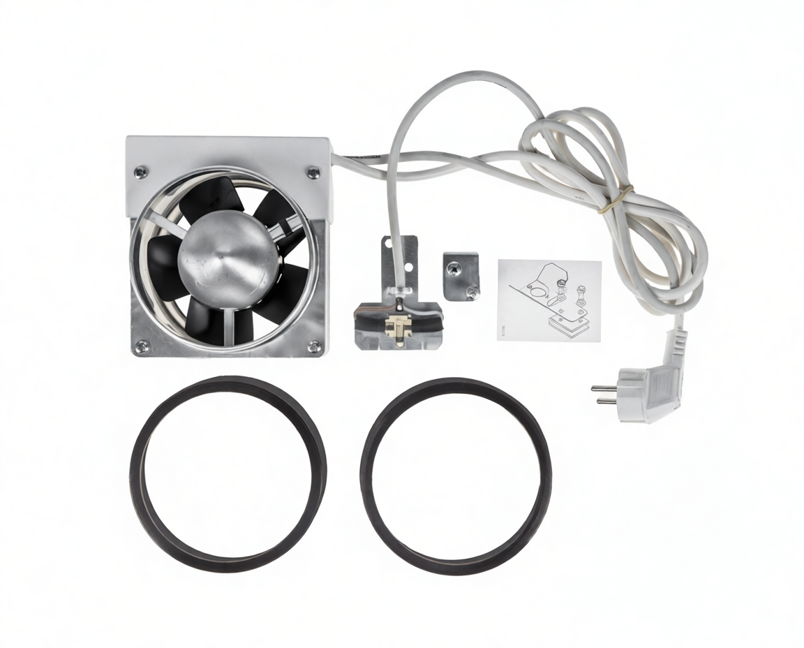 KIT EVACUACIÓN TIRO FORZADO TUBO Ø125mm - 398.00.0125