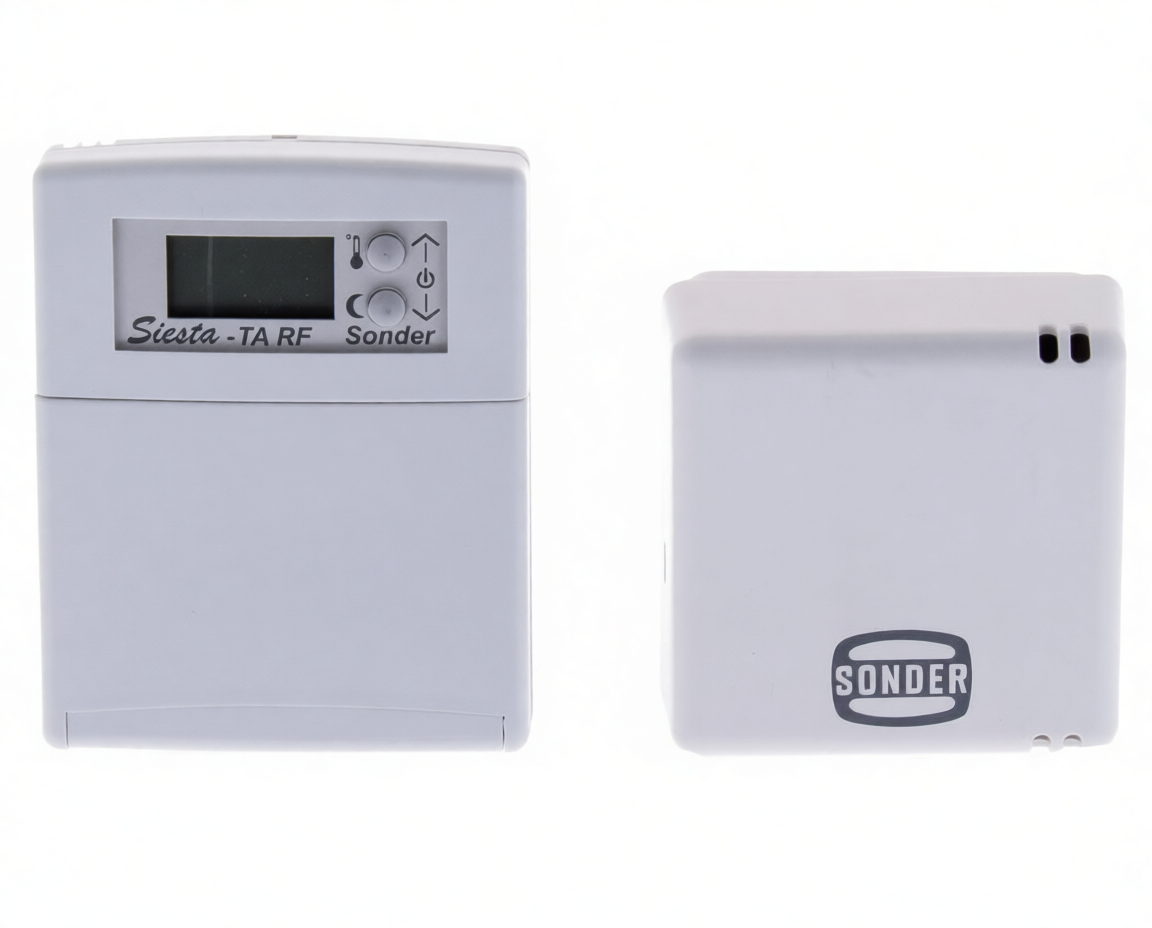 TERMOSTATO AMBIENTE SIESTA-TA ECO RF - 440.09.0013