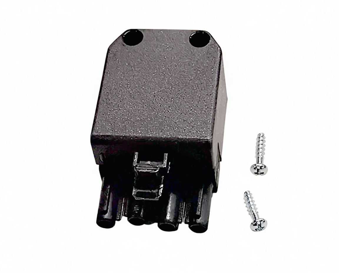 CONECTOR MACHO 4 POLOS QUEMADOR ME - 493.00.0079
