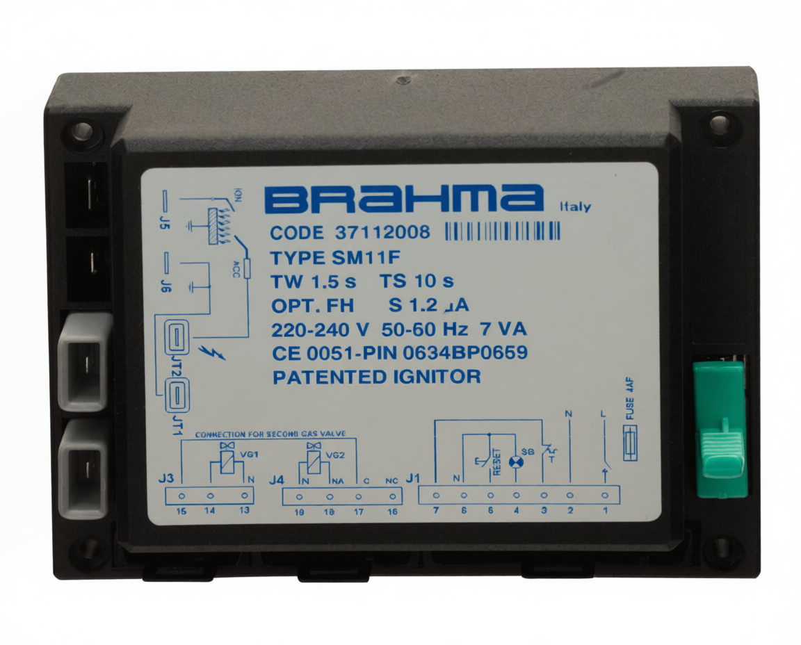 CENTRALITA QUEMADOR SM11F TW1,5 BRAHMA - 493.01.0041