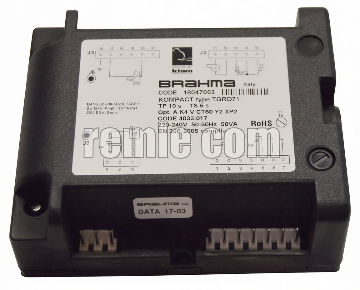 CENTRALITA BRAHMA QG STA TGRD71 ME - 493.01.0052