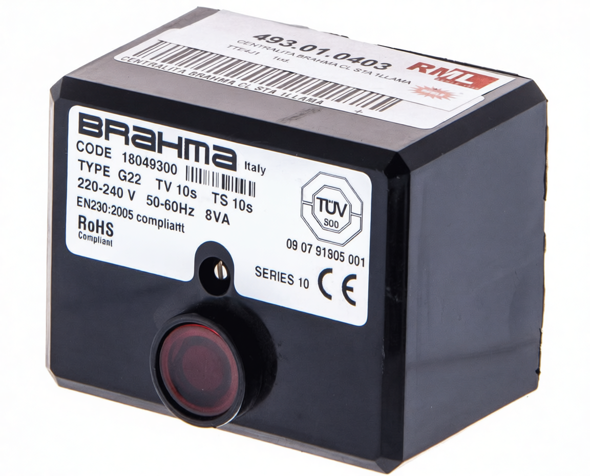 CENTRALITA QUEMADOR BRAHMA G22 TV10 - 493.01.0403