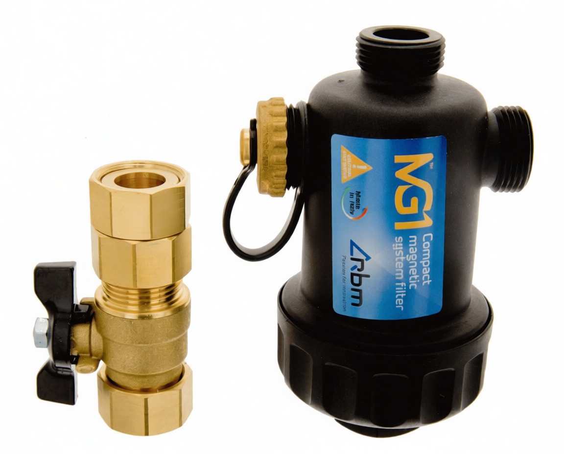 FILTRO MAGNÉTICO CALDERA MGI Ø 3/4" - 505.00.0045