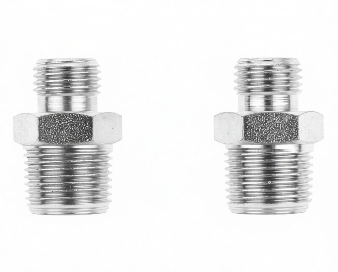 RACOR GASOIL M1/4" CÓNICO x M3/8" NPT - 505.08.0002
