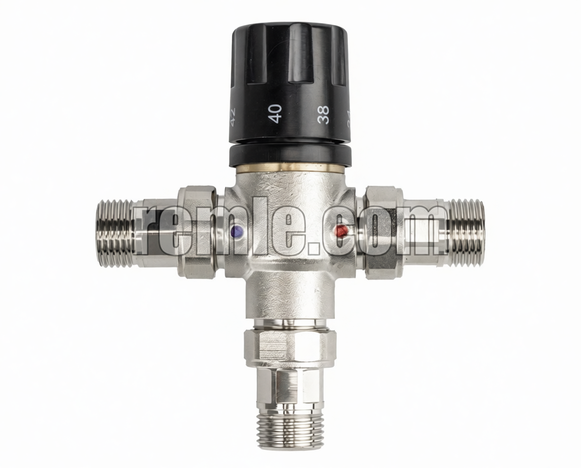 VÁLVULA MEZCLADORA TERMOSTÁTICA 1/2"M-M - 552.01.0001