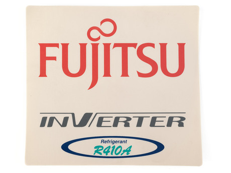EMBLEMA LOGO FUJITSU 120X110 MM - 9AGF01194