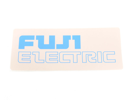EMBLEMA FUJI ELECTRIC U.E 170X70 MM - 9AGF7442