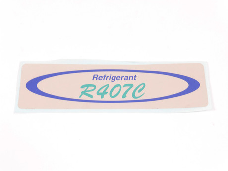 EMBLEMA R407C 160X45 MM - 9AGF9036