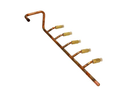 COLECTOR VÁLVULA DE GAS 5 TOMAS - 9AGF9721